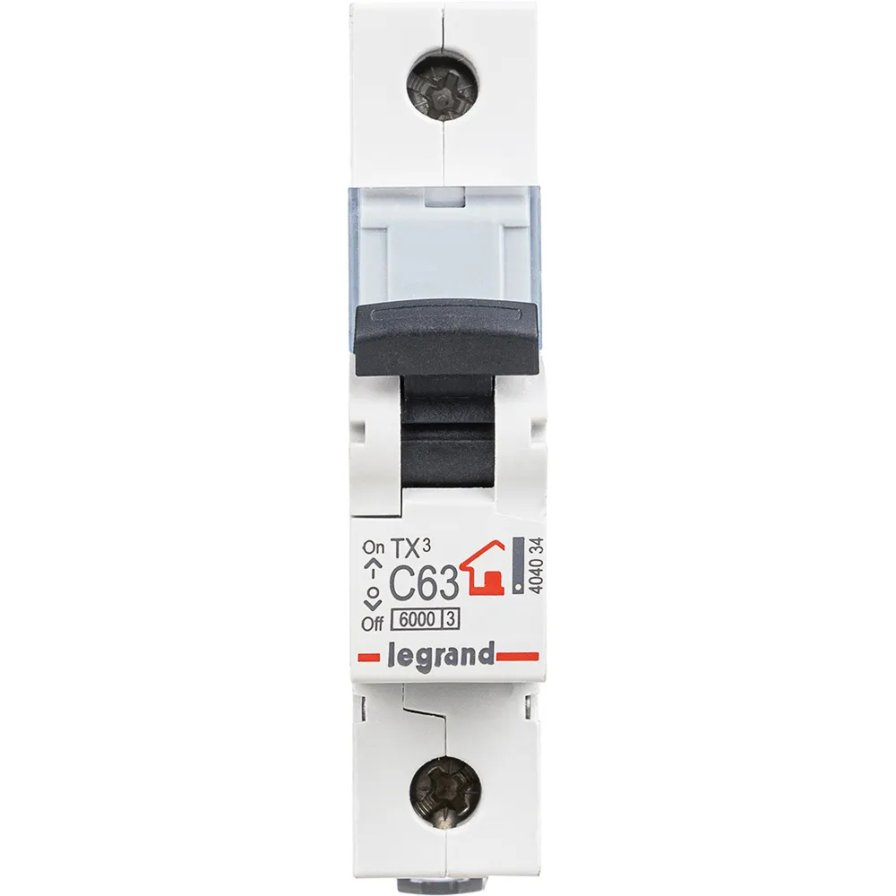 Circuit breaker Legrand TX3 1-P (C) 6kA