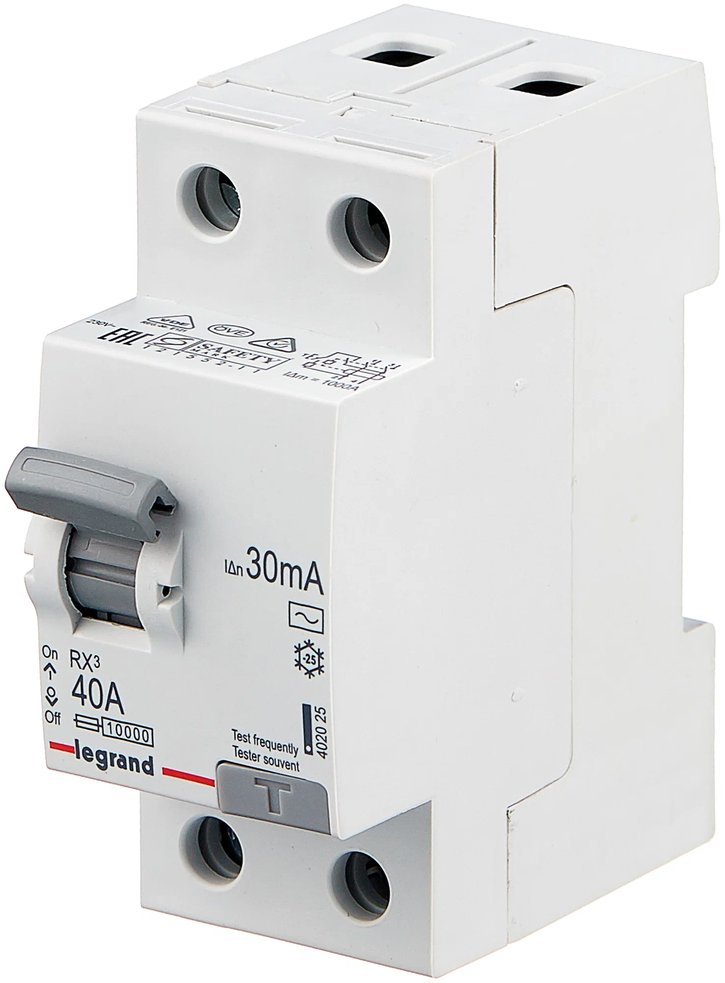 Differential Switch (UZO) Legrand RX3 2P 30mA