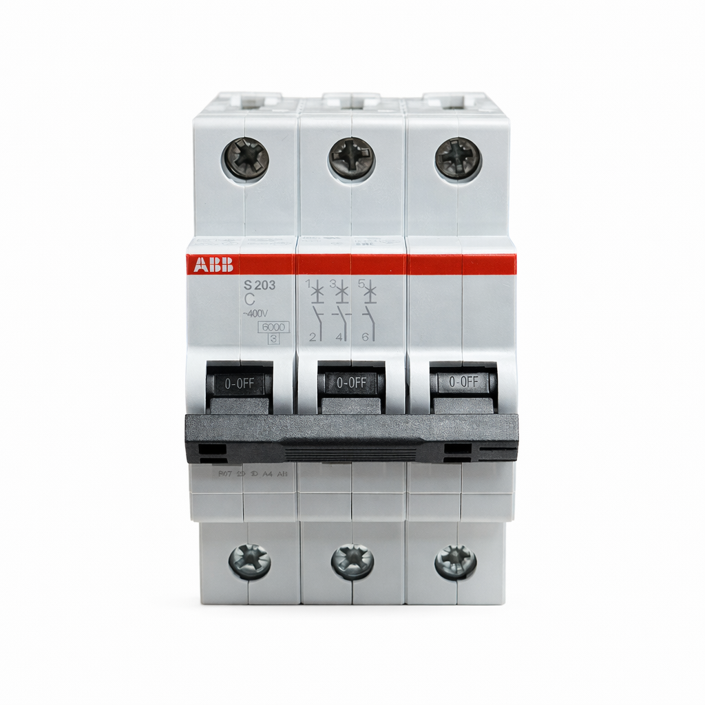 Ավտոմատ անջատիչ ABB S203 3-P (C) 6kA