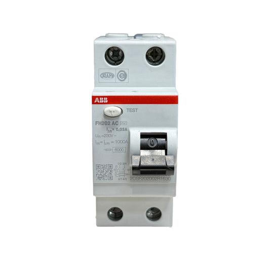 Differential Switch (UZO) ABB FH202 2-P 0.03A