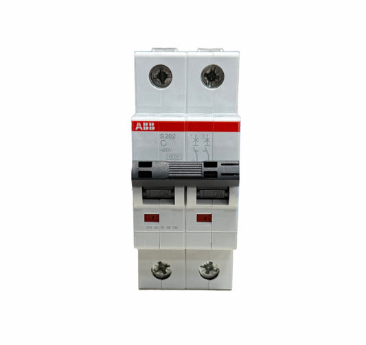 Circuit breaker ABB S202 2-P (C) 6kA